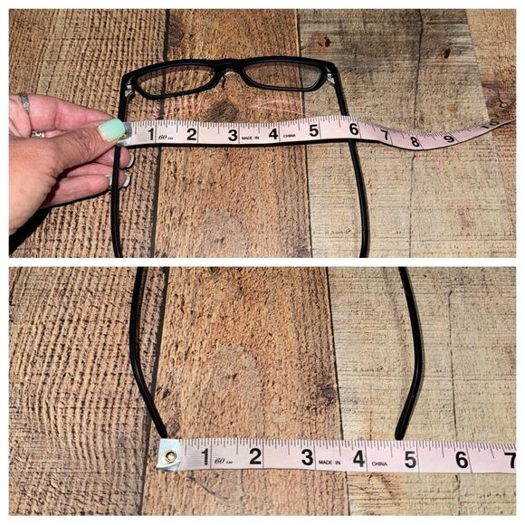 Ralph Lauren Polo PH2155 5284 Matte Black Rectangle Men's 54 mm Eyeglasses/case - Picture 6 of 14